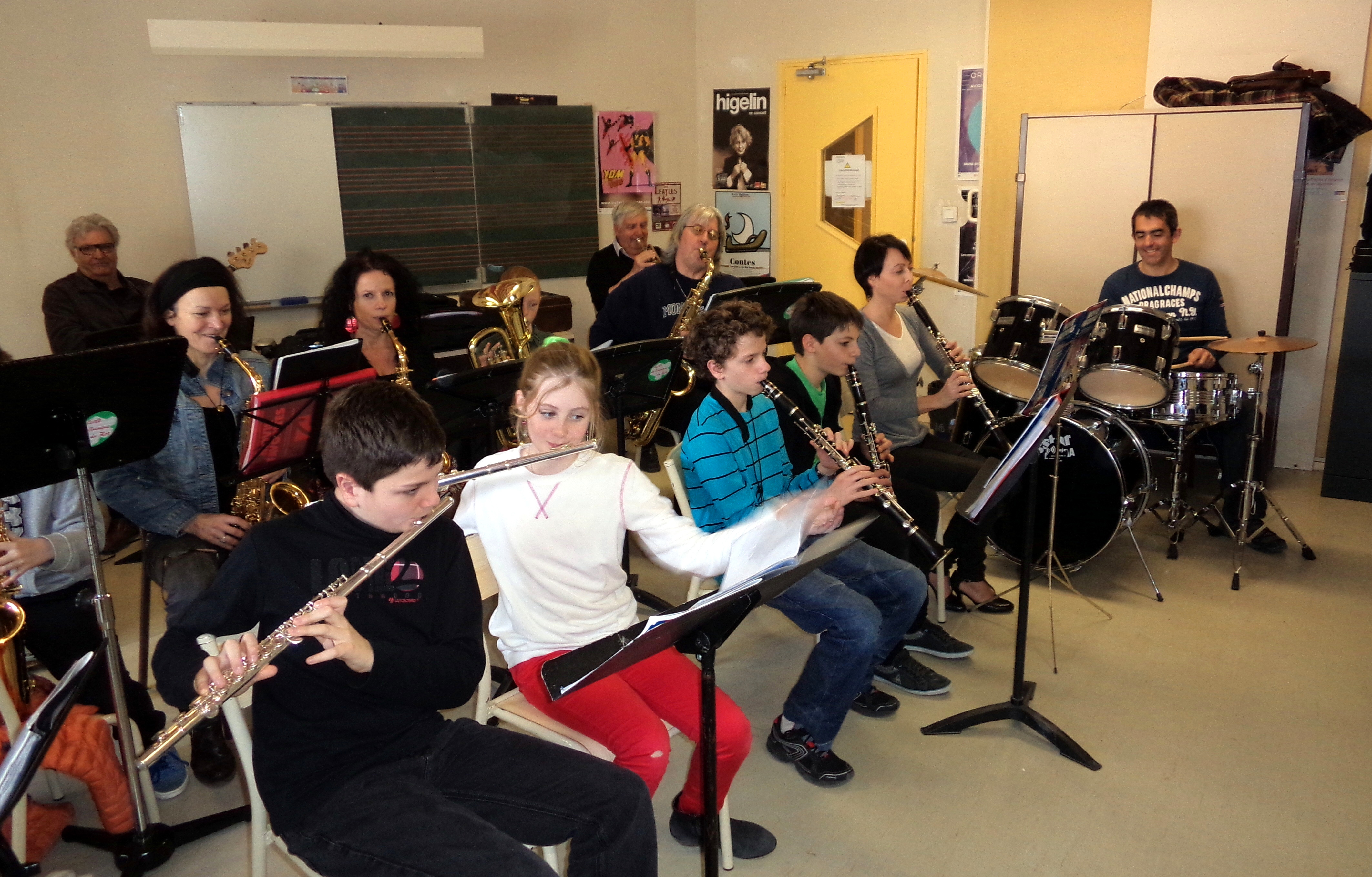L'orchestre de l’école de musique 2014
