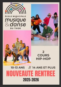 Cous de danse hip hop a le Thor Vaucluse